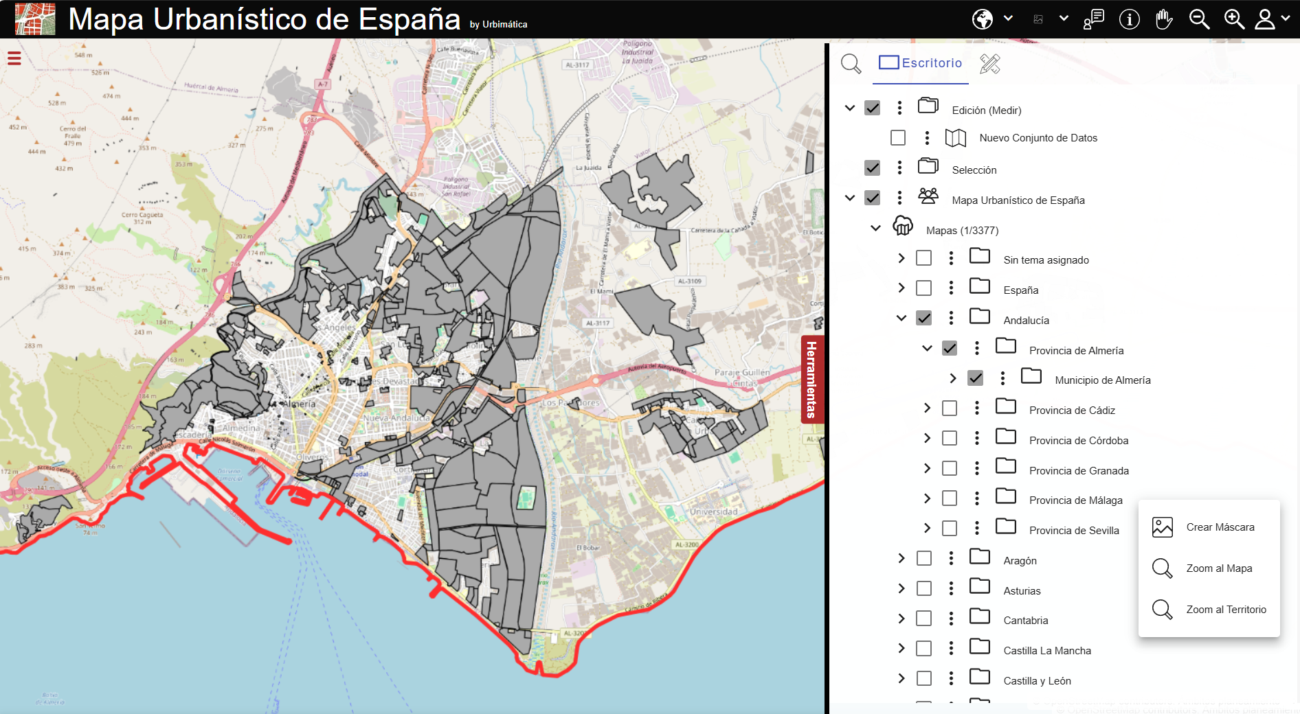 Organizar Mapas
